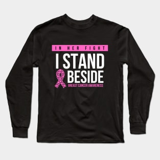 Breast Cancer Awareness Breast Cancer Warrior Long Sleeve T-Shirt